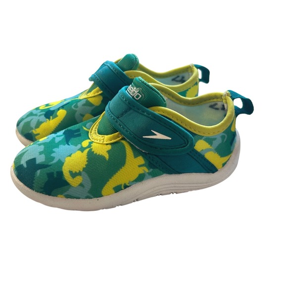 Speedo Surfwalker Pro Water Shoes Camo‎ Print Hook and Loop Closure Size M - Picture 1 of 9